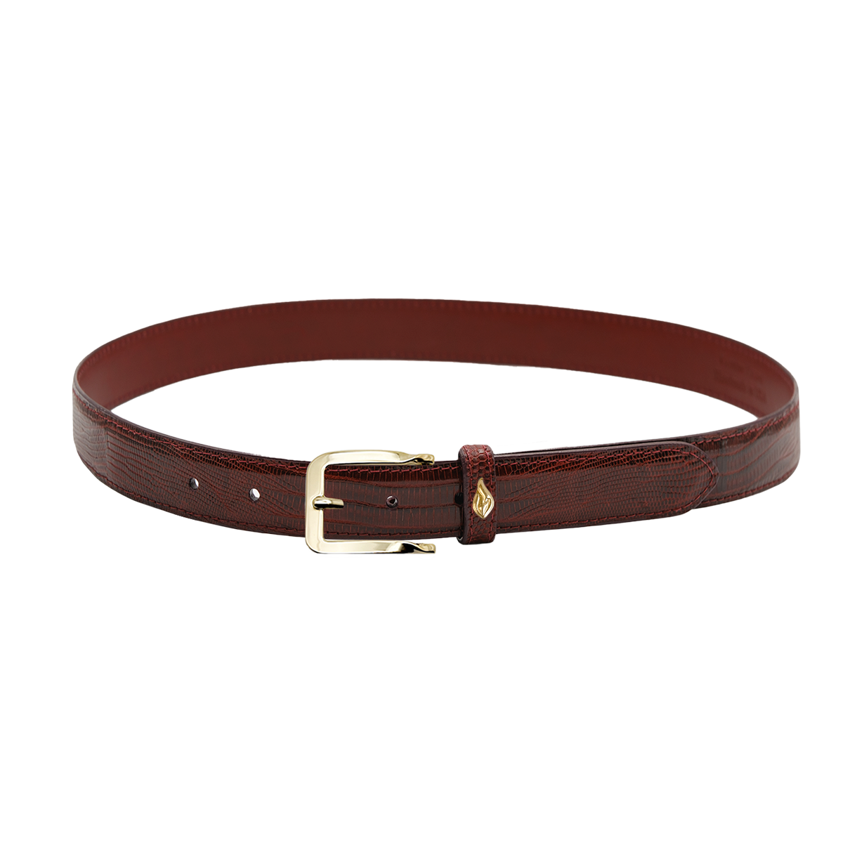 1" Lizard Gloss Belt